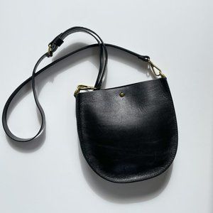 Madewell Small Transport Saddlebag in Black